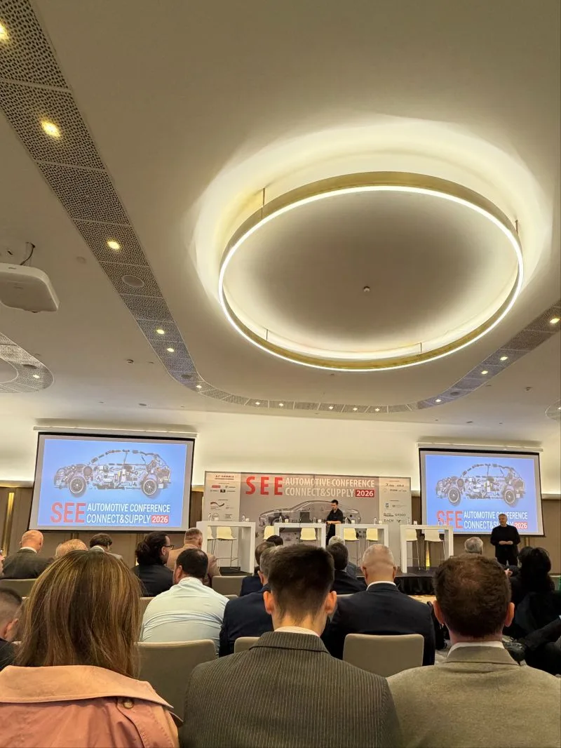 Main conference stage at SEE Automotive Conference Connect & Supply 2026